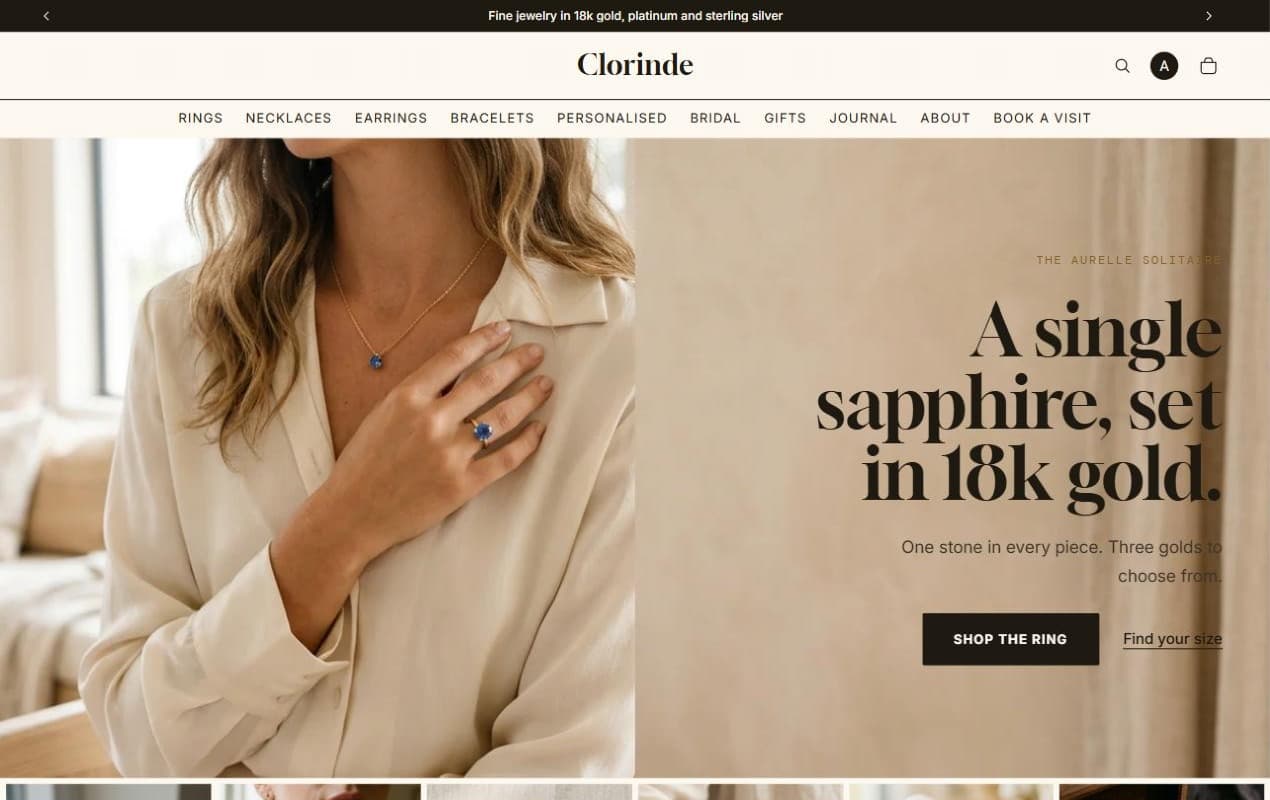 Clorinde homepage